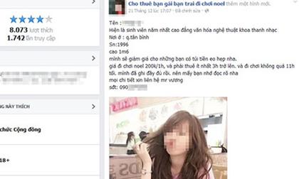 Thuê người yêu đi chơi Noel: Bạc triệu mỗi giờ