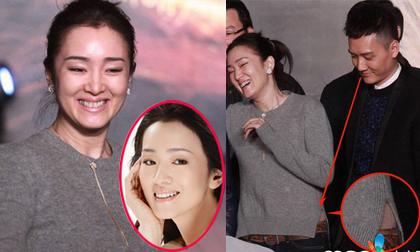 Củng Lợi bị soi áo hở và gương mặt ngày càng xuống sắc