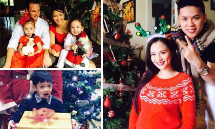 Sao Việt và các nhóc tỳ nô nức đón Giáng sinh