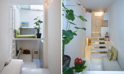 Nhà rộng 21m2 vẫn thừa chỗ xây bồn tắm