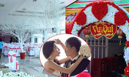 'Đột nhập' hậu trường chuẩn bị tiệc cưới 2 tỷ của Thủy Tiên