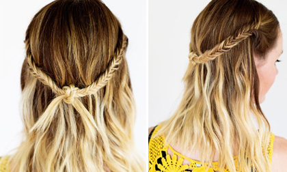 Học nhanh kiểu tóc tết bohemian ngọt ngào ngày đông