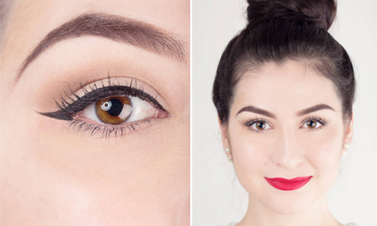 Học kẻ eyeliner đẹp long lanh đi chơi và dự tiệc
