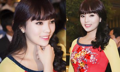 Hoa hậu Kỳ Duyên đẹp ngỡ ngàng với kiểu tóc mới