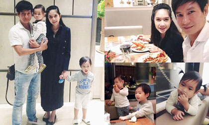 Vợ Lý Hải tung tăng đi chơi dù mới sinh hơn 1 tuần