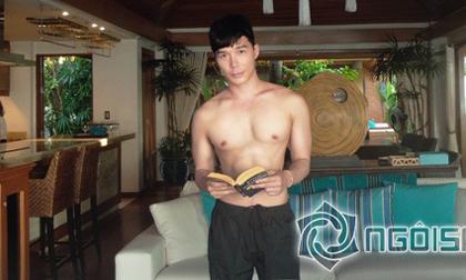 Nathan Lee cởi trần khoe body vạm vỡ trên đất Thái