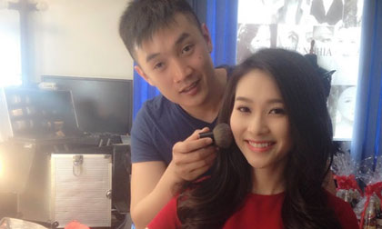 Chuyên gia trang điểm Nam Duy bàn tay makeup khéo của Sao