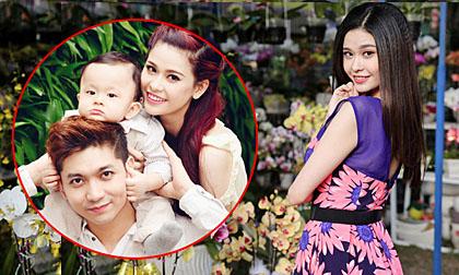 Trương Quỳnh Anh hạnh phúc rạng ngời cùng chồng, con