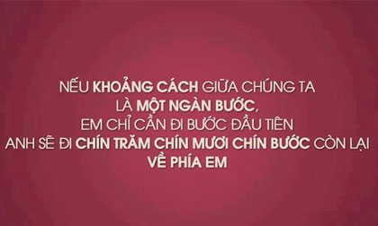 Những câu nói dễ thương cho ngày Valentine