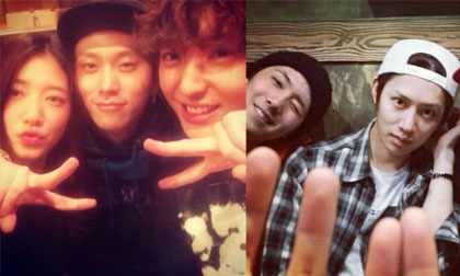 Park Shin Hye nhí nhảnh mừng sinh nhật sớm cùng bạn bè