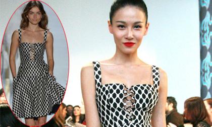 "Bóc mác" hàng hiệu của sao Hoa ngữ tại New York Fashion Week