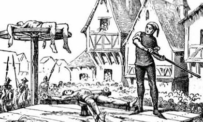 Những đòn tra tấn dã man thời Trung Cổ