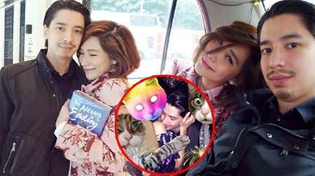 Ploy Chermarn khoe ảnh ngọt ngào cùng tình mới ở Hồng Kông