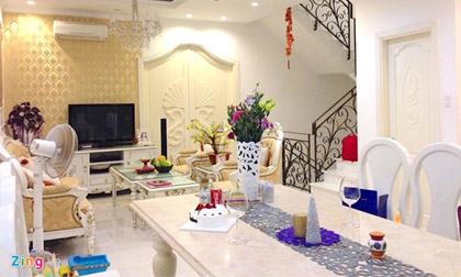 Nội thất xa hoa trong biệt thự của Đăng Khôi