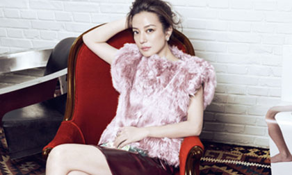 Triệu Vy cuốn hút với vẻ đẹp sang trọng trên ELLE