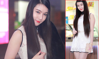 Mặc trời mưa gió, "bạn gái Cao Thái Sơn" vẫn diện váy siêu ngắn đi xem phim