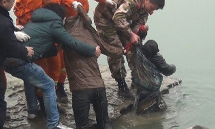 Đau xót mẹ trói con cùng nhảy sông tự vẫn