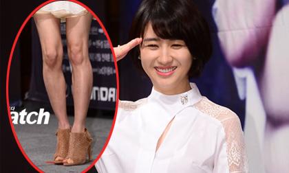 Mỹ nhân Hàn mất điểm vì lộ chân cong queo, gân guốc