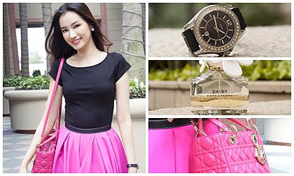 Đầu xuân, “khám” túi hàng hiệu và “soi” style cực xinh của hoa hậu Trúc Diễm