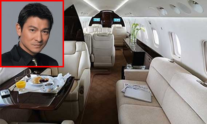 Nội thất siêu sang trong máy bay gần 700 tỷ của Lưu Đức Hoa
