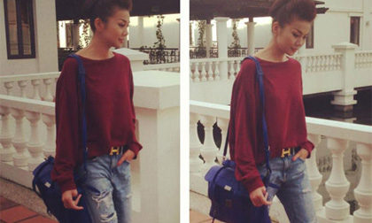 Mục sở thị túi xách 'cục cưng' của Thanh Hằng