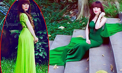 Dung Ruby hóa nàng công chúa lạc giữa rừng xanh