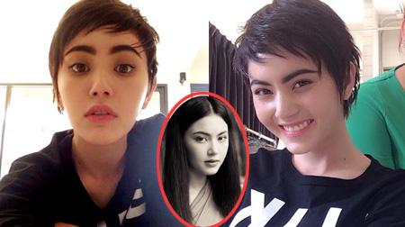 "Ma nữ đẹp nhất Thái Lan" gây sốt với mái tóc tém