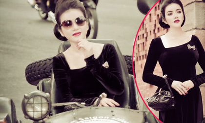 Lý Nhã Kỳ đẹp tinh tế với "Áo dài kiểu cô Kỳ"