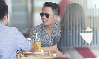 Bằng Kiều vô tư lự giữa Sài Gòn