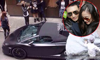 Huỳnh Hiểu Minh gây náo loạn khi tặng siêu xe cho Angela Baby