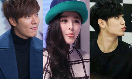 Sốt 'xình xịch' vì ảnh chu môi thè lưỡi của Sao