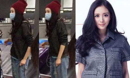 Dương Mịch gầy nhẳng dù bầu 6 tháng khiến fan lo lắng