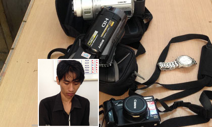 Trộm xong, uống 2 hộp sữa rồi lăn ra ngủ