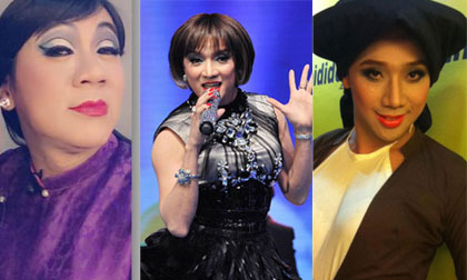 Thành Lộc xinh hơn cả Đàm Vĩnh Hưng khi giả gái