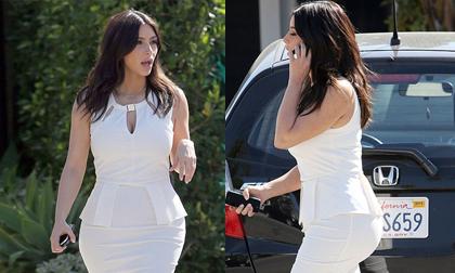 Kim mặc đẹp hơn sau khi bị chê mông quá khổ