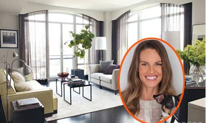 Nội thất Calvin Klein trong căn hộ cổ điển của Hilary Swank 