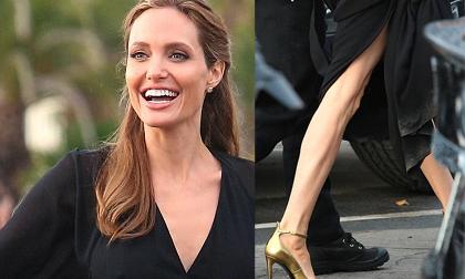 Đôi chân Angelina Jolie lại thành tâm điểm