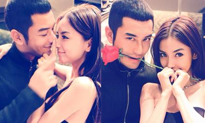 Hùnh Hiểu Minh và Angela Baby khoe ảnh tình cảm sau sinh nhật tặng siêu xe