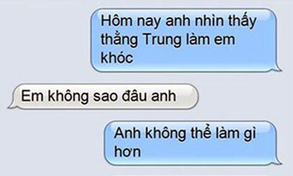 Tin nhắn vui: Không thể làm gì