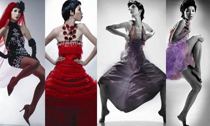 "Sốt" ảnh siêu mẫu Xuân Lan thời tạo dáng kịch độc 