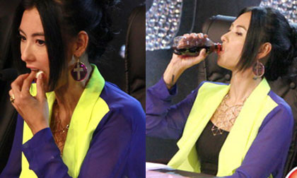 Trương Bá Chi bị chê vô duyên vì hồn nhiên ăn uống nhồm nhoàm