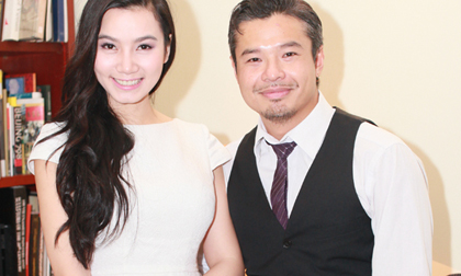 Người đẹp "Hoa cỏ may" Lương Giang tươi tắn ra mắt phim mới