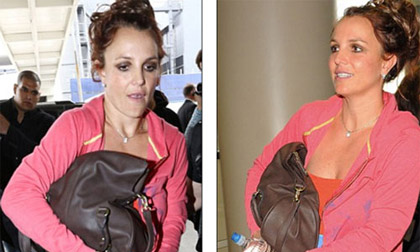 Britney Spears già đi trông thấy