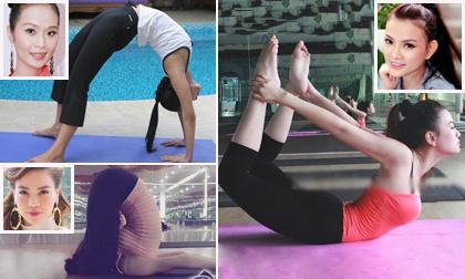 So tài uốn dẻo giỏi như diễn xiếc của mỹ nhân Việt