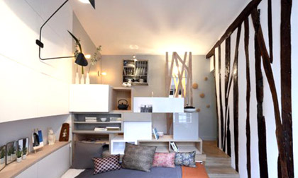 Căn hộ khép kín 12m2 đa chức năng