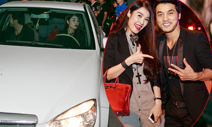 Quế Vân lái "siêu xe" cùng Ưng Hoàng Phúc đi làm giám khảo