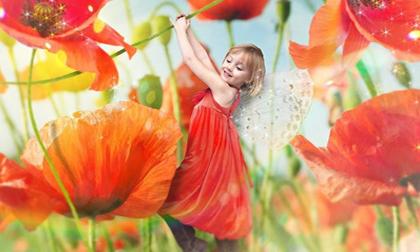 Ngắm những em bé đẹp tựa thiên thần