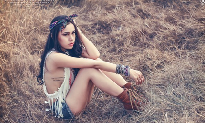 Ấn tượng cùng người mẫu trẻ Tangela Thảo