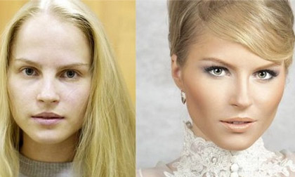 Giật mình với khả năng biến đổi của công nghệ make-up