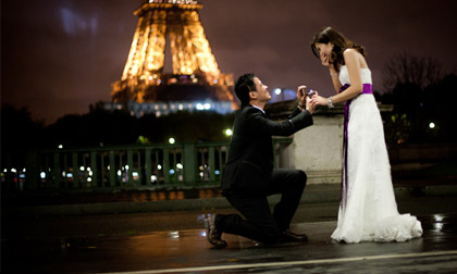 Đàn ông nước nào cầu hôn... khó từ chối nhất?